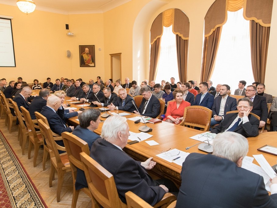 Заседание Ученого совета СПбПУ